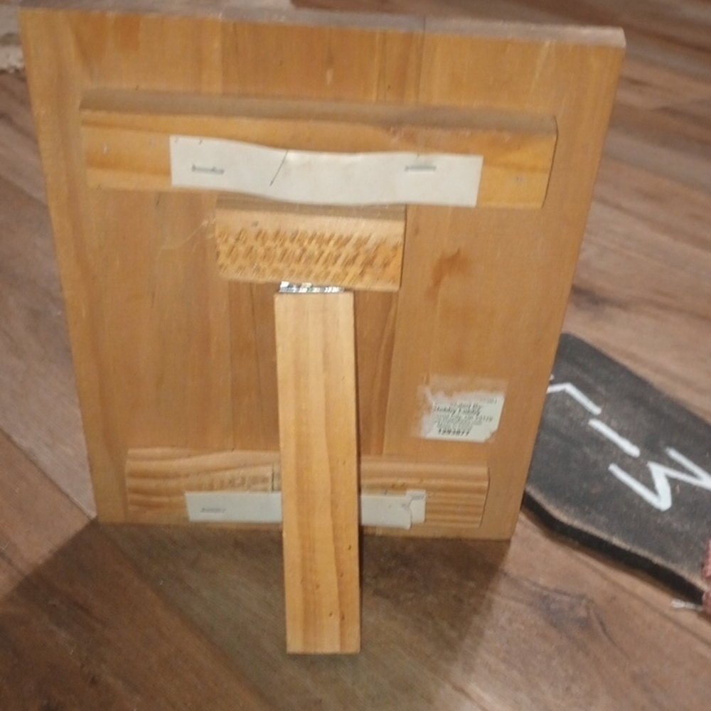 Rustic Rooster Picture Frame - Brown and Red - Picture 2 of 6